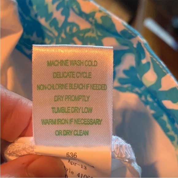 Lilly Pulitzer Marigold Mini Favors Print Skort Sz 6 - Picture 7 of 12